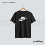 everyday sport active tee in black color for men by Poridhan Store
