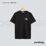 modern minimal basic tshirt in black color for men by Poridhan Store