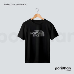outdoor comfort essential tee in black color for men by Poridhan Store