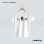 premium cotton t shirt for men white color by Poridhan Store