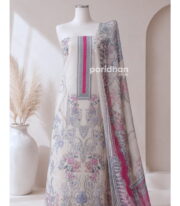 Premium Lawn Salwar Kameez | 3 Pcs - Image 2