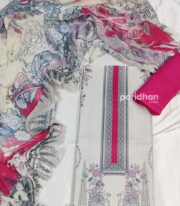 Premium Lawn Salwar Kameez | 3 Pcs