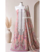 Classic Lawn Ensemble | 3 Pcs - Image 2