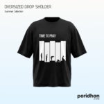Time To Pray | Premium Oversized Dropshoulder Tee