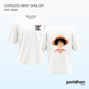 Monkey D. Luffy Straw Hat Pirates | One Piece Anime Tee - Image 2